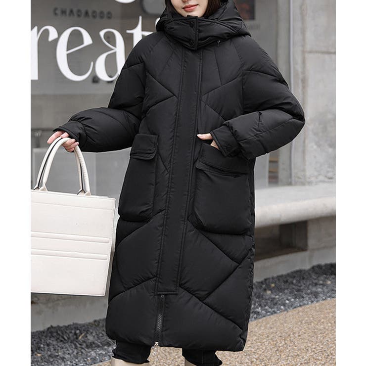 フェイクダウンコート ロング 中綿コード | SUNSHINE CLOSET | 詳細画像2 