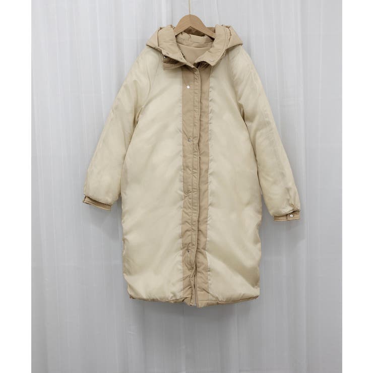 フェイクダウンコート ロング 中綿コード | SUNSHINE CLOSET | 詳細画像23 