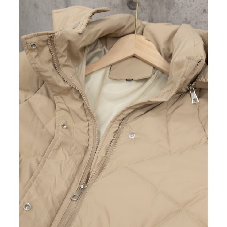 フェイクダウンコート ロング 中綿コード | SUNSHINE CLOSET | 詳細画像24 