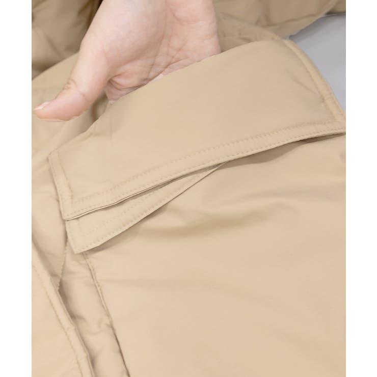 フェイクダウンコート ロング 中綿コード | SUNSHINE CLOSET | 詳細画像28 