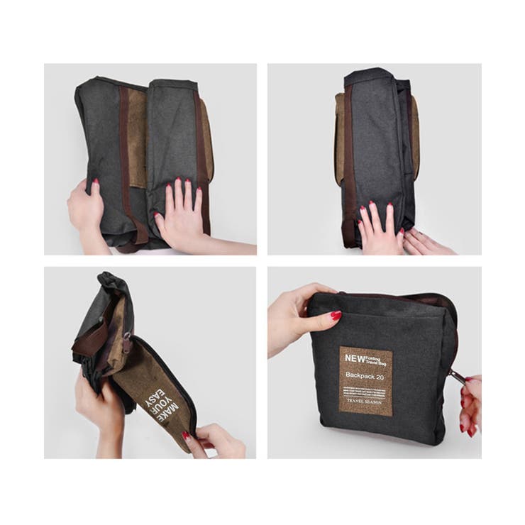 トラベルバッグ 大容量ボストンバッグ ユニセックス収納鞄 | SUNSHINE CLOSET | 詳細画像11 