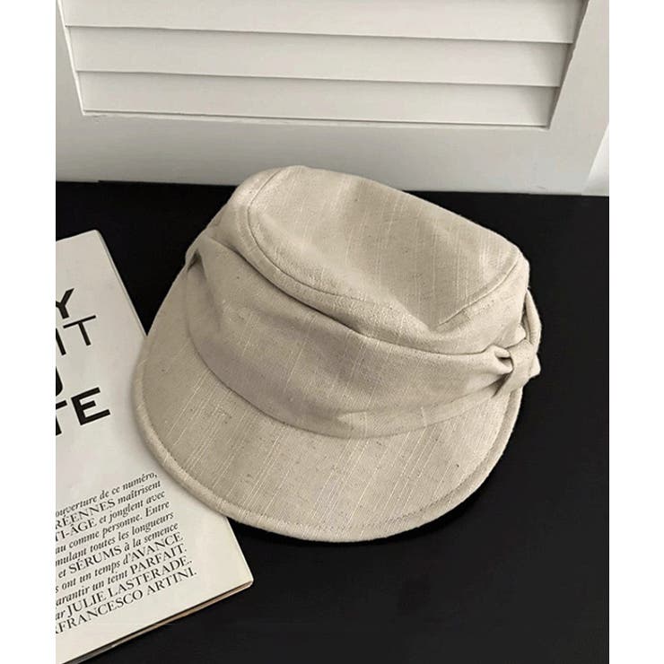 立体シルエットマドロスハットつば付き帽子リボンワークキャップ小顔見えレディース秋… | SUNSHINE CLOSET | 詳細画像10 