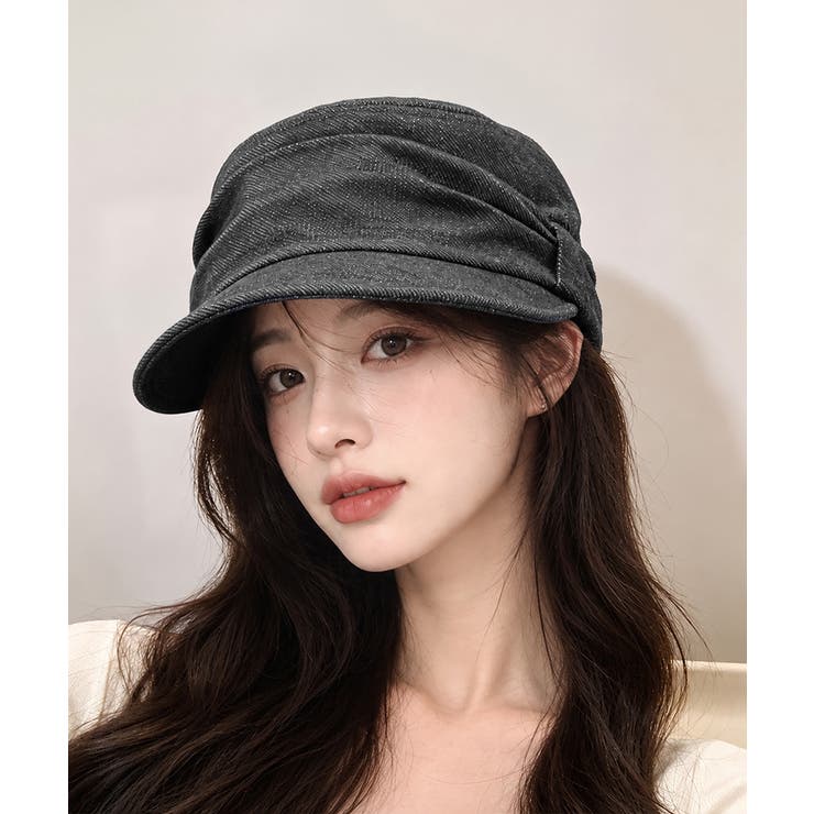 立体シルエットマドロスハットつば付き帽子リボンワークキャップ小顔見えレディース秋… | SUNSHINE CLOSET | 詳細画像2 