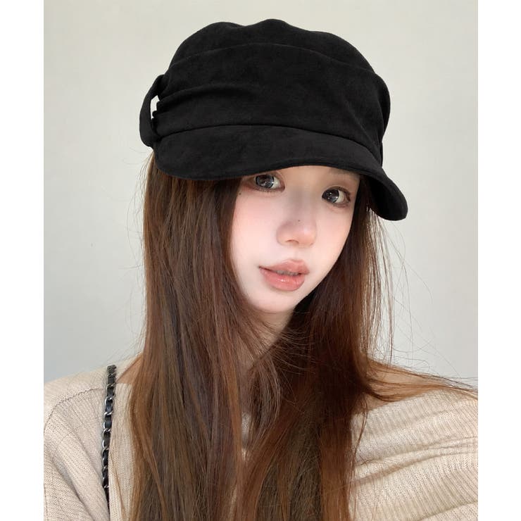 クラシカルつば付きワークキャップサイズ調節可能 シンプル無地大人カジュアルぼうし… | SUNSHINE CLOSET | 詳細画像10 