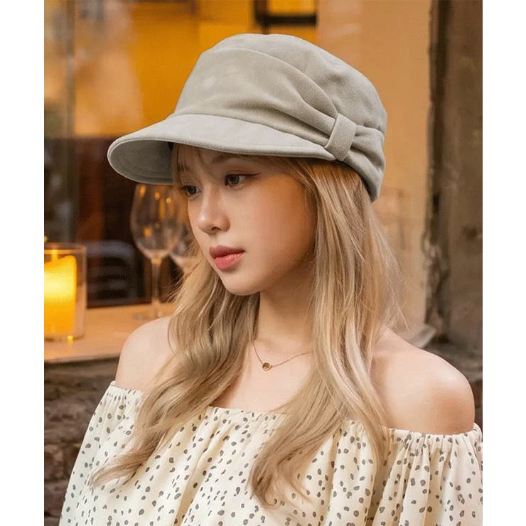 クラシカルつば付きワークキャップサイズ調節可能 シンプル無地大人カジュアルぼうし… | SUNSHINE CLOSET | 詳細画像12 