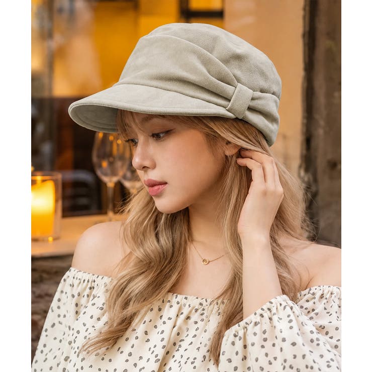 クラシカルつば付きワークキャップサイズ調節可能 シンプル無地大人カジュアルぼうし… | SUNSHINE CLOSET | 詳細画像13 