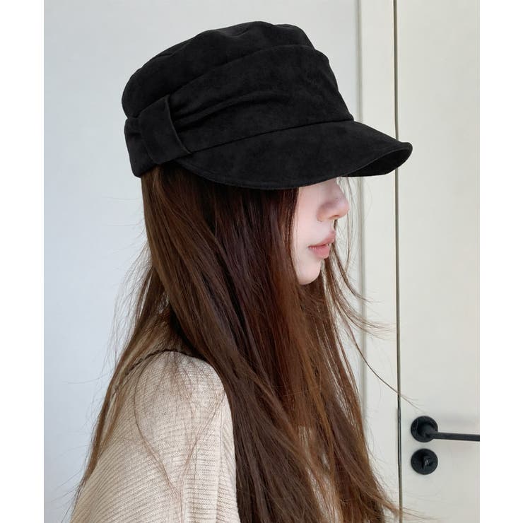 クラシカルつば付きワークキャップサイズ調節可能 シンプル無地大人カジュアルぼうし… | SUNSHINE CLOSET | 詳細画像9 