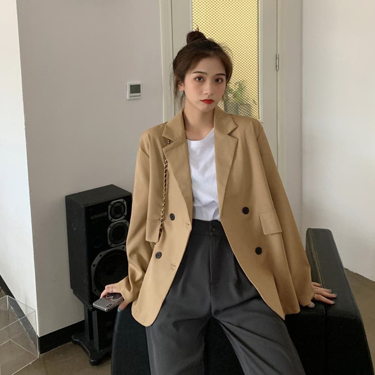 ダブルテーラードジャケットレディース春夏 | SUNSHINE CLOSET | 詳細画像12 