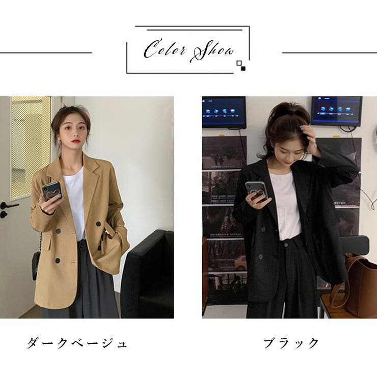 ダブルテーラードジャケットレディース春夏 | SUNSHINE CLOSET | 詳細画像2 