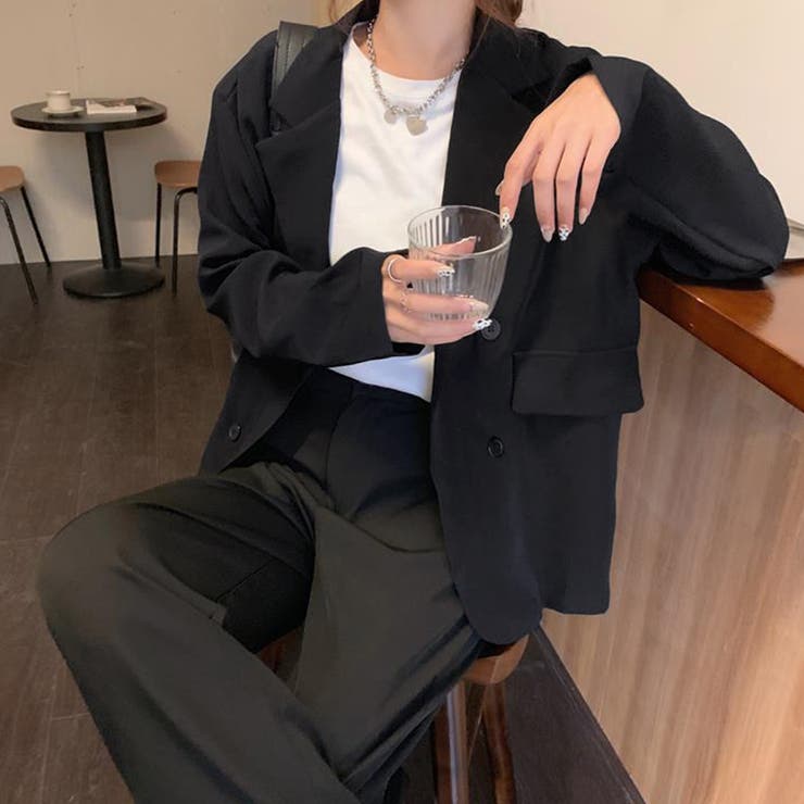 ダブルテーラードジャケットレディース春夏 | SUNSHINE CLOSET | 詳細画像7 