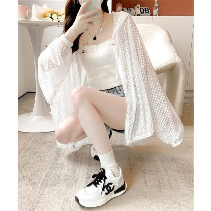 シアーシャツ レディース 夏カーディガン | SUNSHINE CLOSET | 詳細画像13 