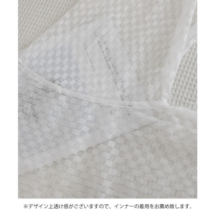 シアーシャツ レディース 夏カーディガン | SUNSHINE CLOSET | 詳細画像23 