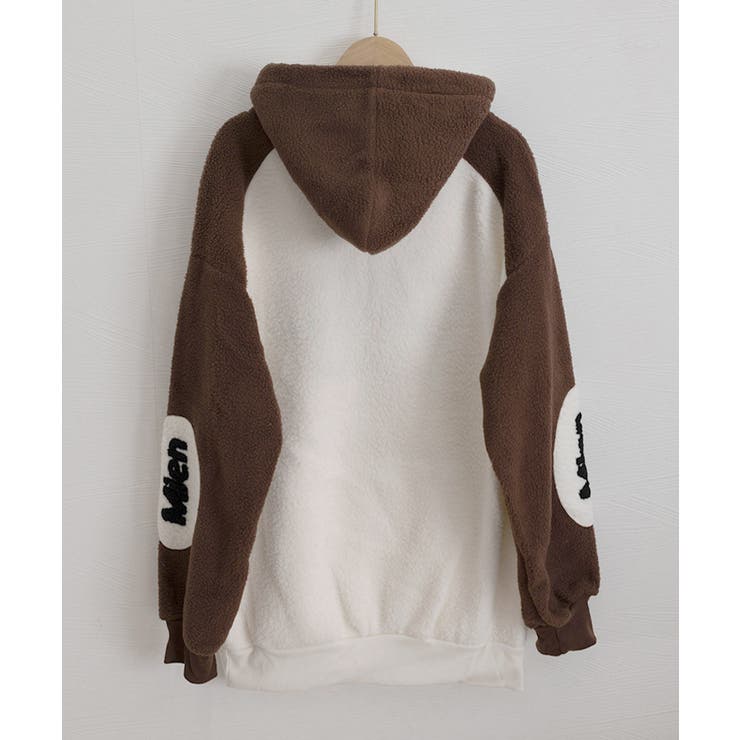 ボアフリースパーカーもこもこ フーディー | SUNSHINE CLOSET | 詳細画像22 