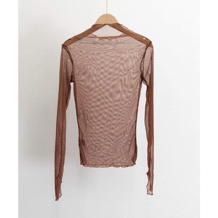 ラメ入り シースルートップス セクシー | SUNSHINE CLOSET | 詳細画像20 