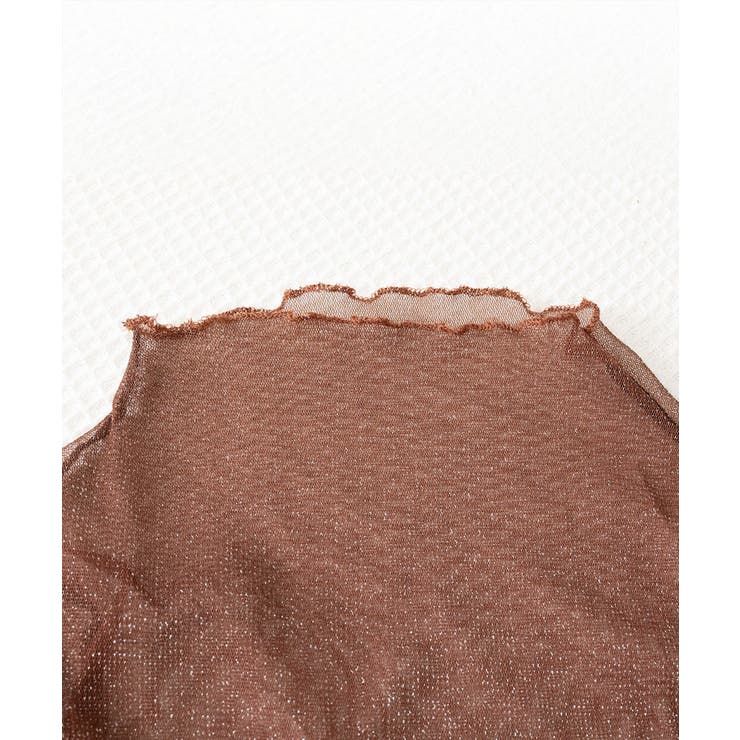 ラメ入り シースルートップス セクシー | SUNSHINE CLOSET | 詳細画像21 