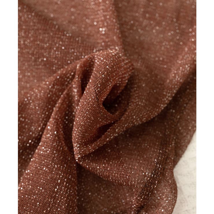 ラメ入り シースルートップス セクシー | SUNSHINE CLOSET | 詳細画像24 