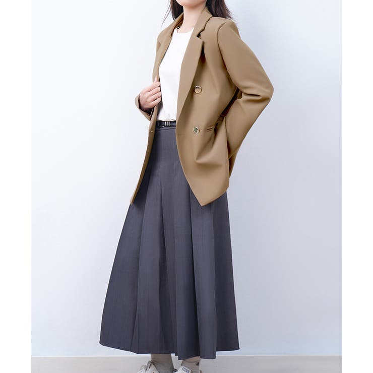 ダブルボタンテーラードジャケットミドル丈 | SUNSHINE CLOSET | 詳細画像20 