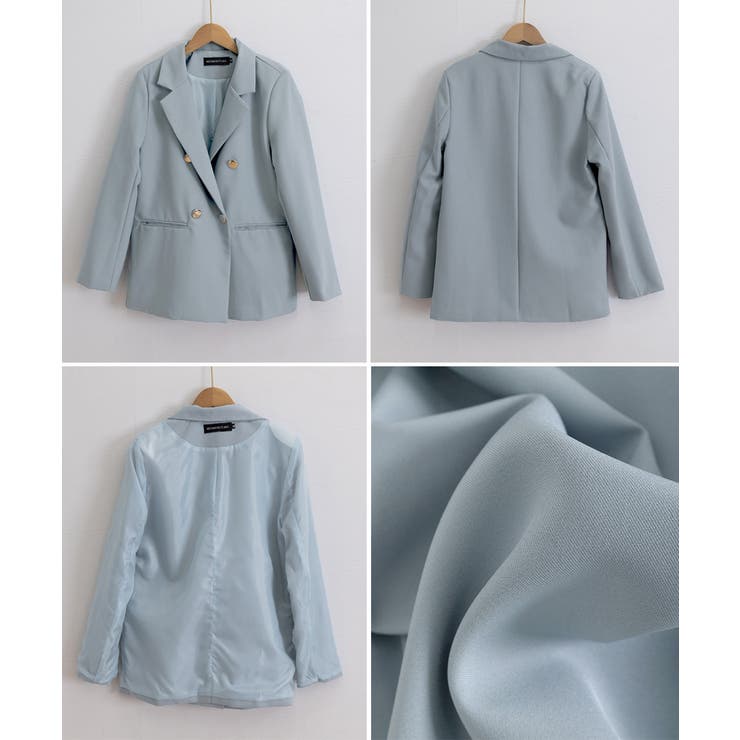 ダブルボタンテーラードジャケットミドル丈 | SUNSHINE CLOSET | 詳細画像39 