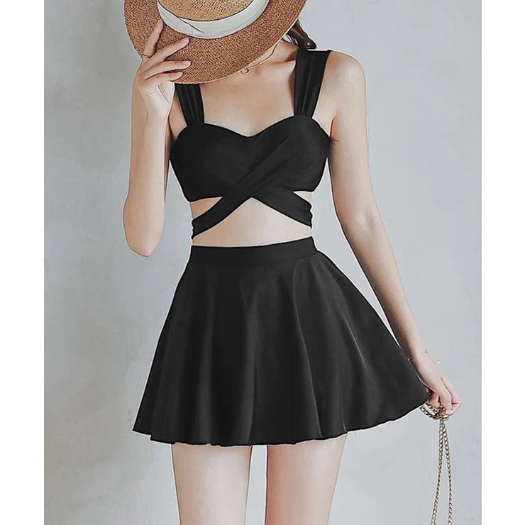 ビキニ水着3点セット バスト盛れるみずぎ | SUNSHINE CLOSET | 詳細画像1 