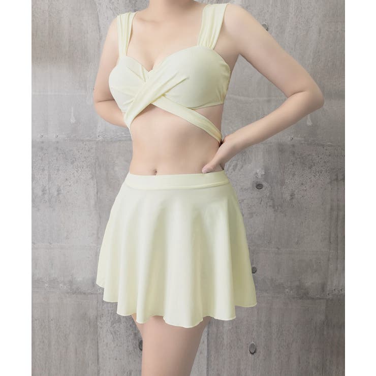 ビキニ水着3点セット バスト盛れるみずぎ | SUNSHINE CLOSET | 詳細画像13 