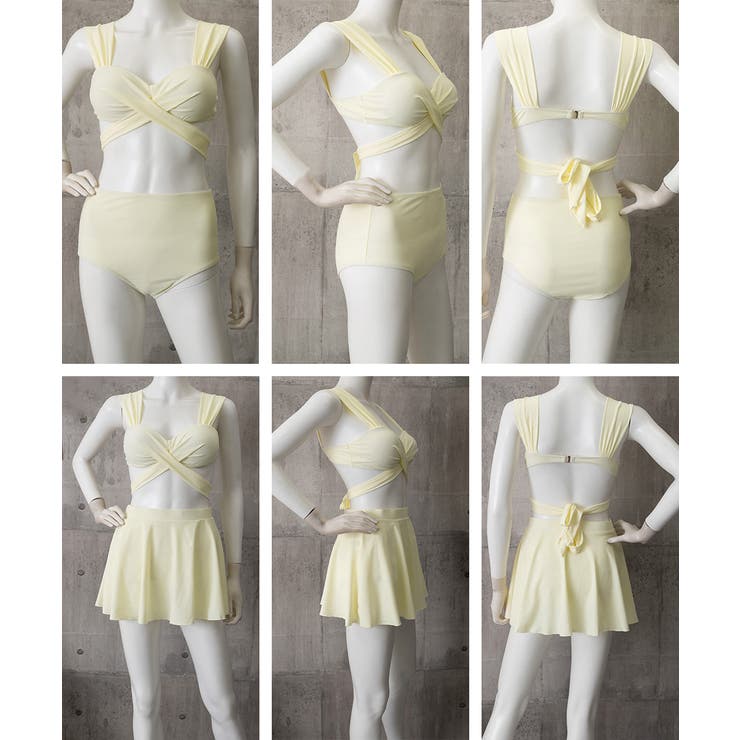 ビキニ水着3点セット バスト盛れるみずぎ | SUNSHINE CLOSET | 詳細画像16 