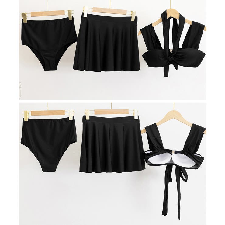 ビキニ水着3点セット バスト盛れるみずぎ | SUNSHINE CLOSET | 詳細画像17 