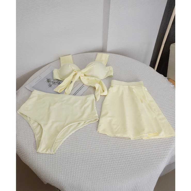 レディース セクシークロスバンドゥビキニ ハイウエストフリルミニスカート水着セッ… | SUNSHINE CLOSET | 詳細画像32 