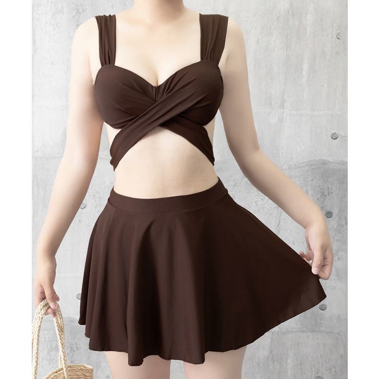 ビキニ水着3点セット バスト盛れるみずぎ | SUNSHINE CLOSET | 詳細画像9 