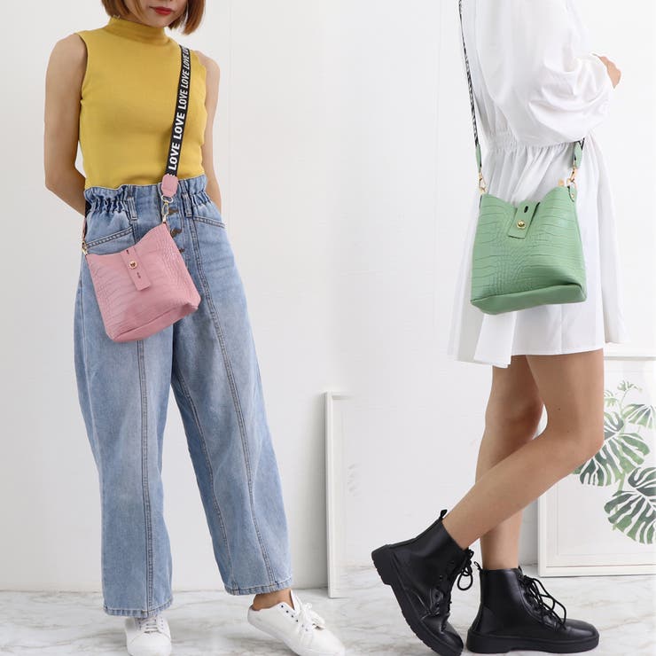 ミニショルダーバッグ クロコ型押し 春夏 | SUNSHINE CLOSET | 詳細画像10 