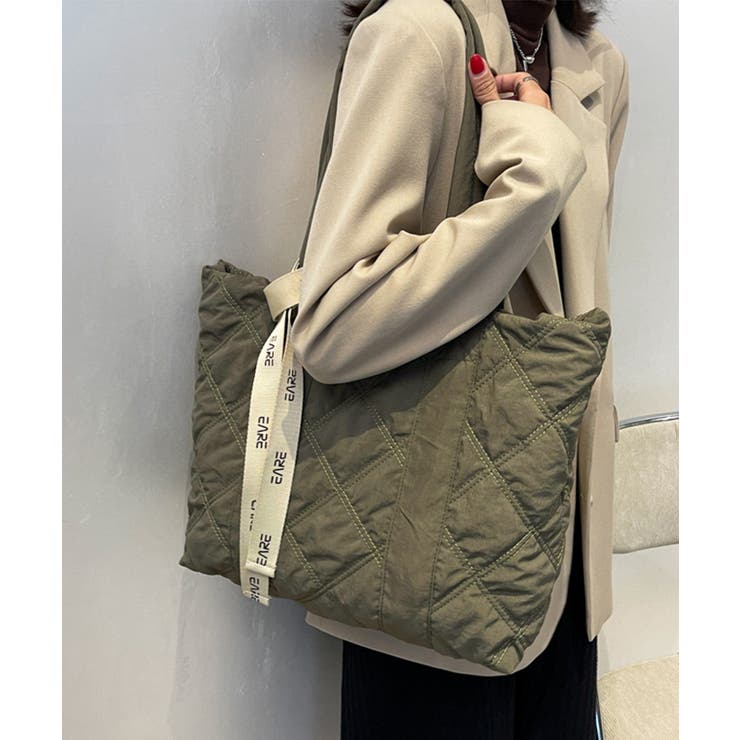 キルティングバッグ トートバッグ 大容量 | SUNSHINE CLOSET | 詳細画像12 