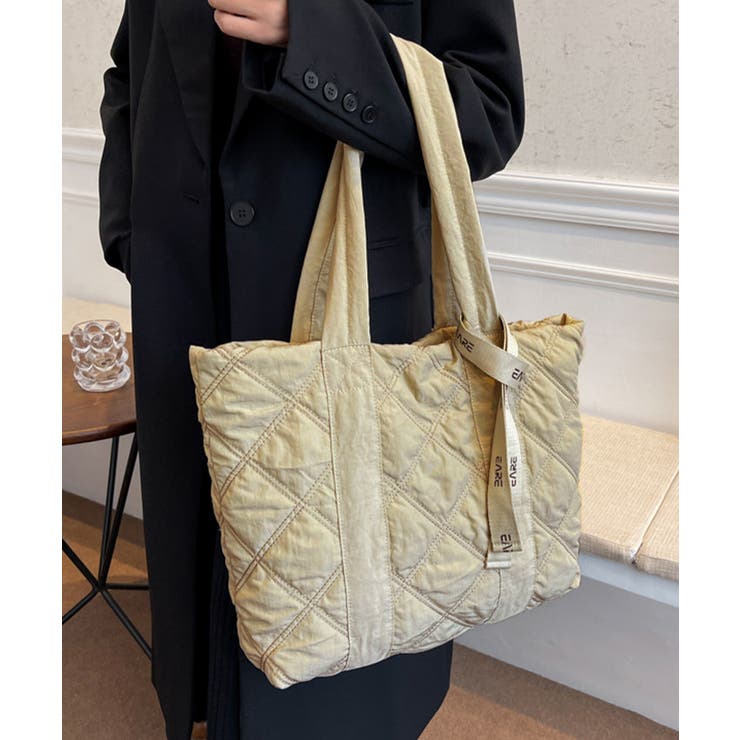 キルティングバッグ トートバッグ 大容量 | SUNSHINE CLOSET | 詳細画像7 