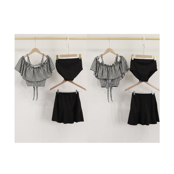 ショートパンツ ギンガムチェックトップス ハイウエストスカート | SUNSHINE CLOSET | 詳細画像30 