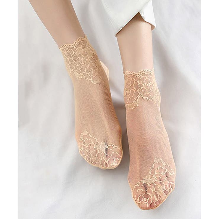 レースソックス レディース シースルー | SUNSHINE CLOSET | 詳細画像6 