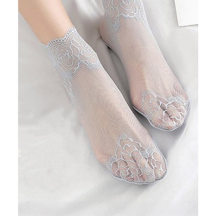 レースソックス レディース シースルー | SUNSHINE CLOSET | 詳細画像8 