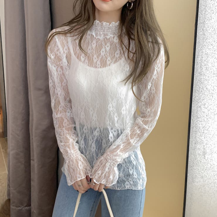 レース ブラウス レディース[品番：AGCW0001349]｜SUNSHINE CLOSET