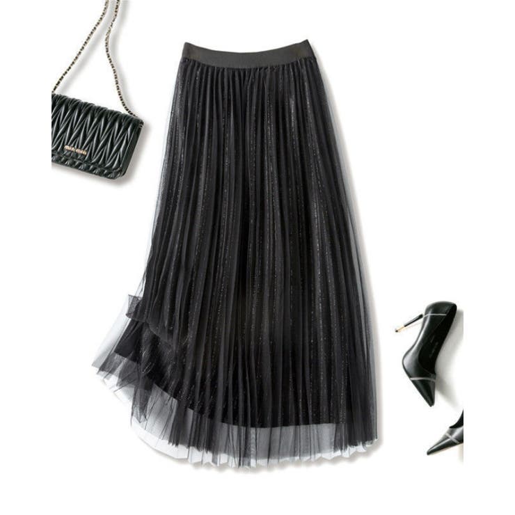 プリーツスカート レディース ベロア | SUNSHINE CLOSET | 詳細画像12 