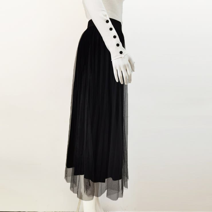 プリーツスカート レディース ベロア | SUNSHINE CLOSET | 詳細画像14 