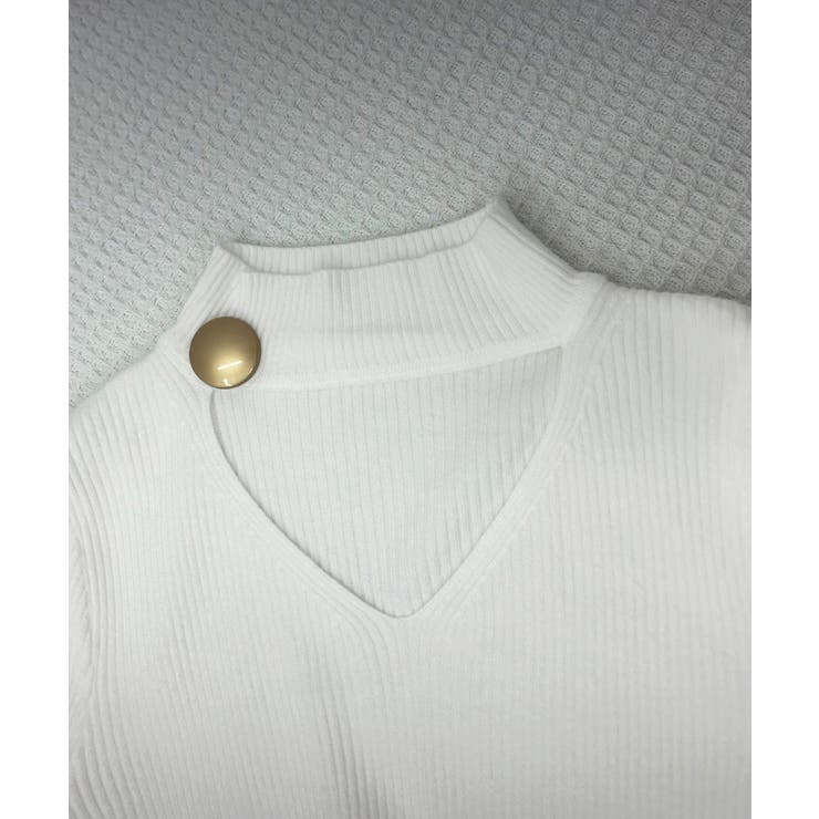 チョーカー風ニット 着やせ トップス | SUNSHINE CLOSET | 詳細画像11 