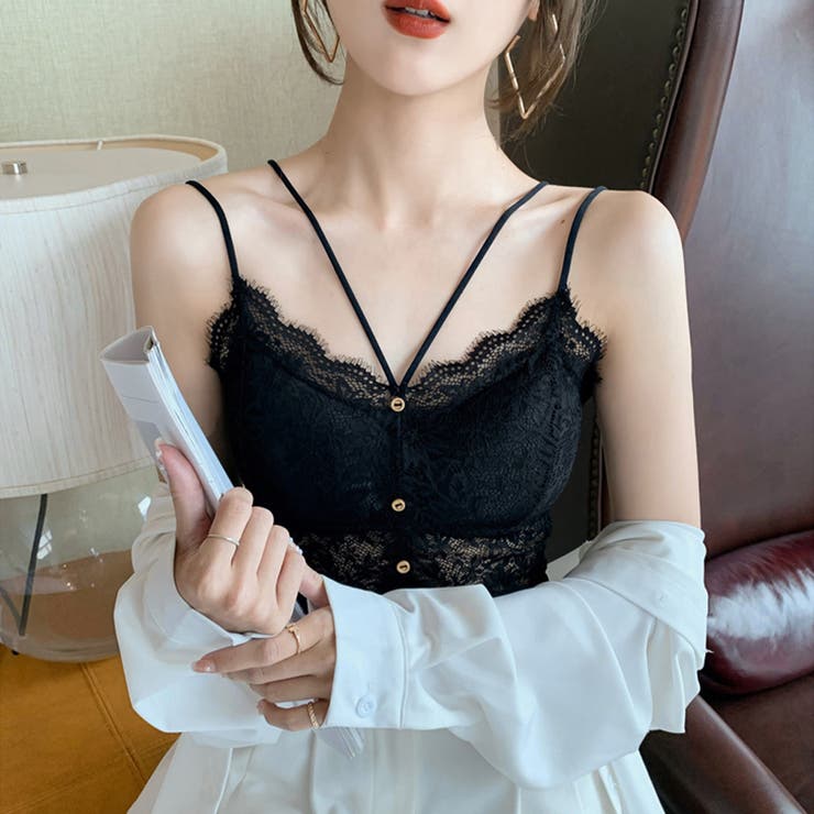 総レース キャミソール ブラトップ 重ね着 品番 Agcw Angelcloset エンジェルクローゼット のレディースファッション通販 Shoplist ショップリスト