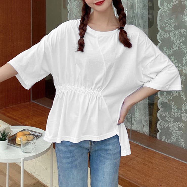 ギャザー トップス Tシャツ | SUNSHINE CLOSET | 詳細画像4 