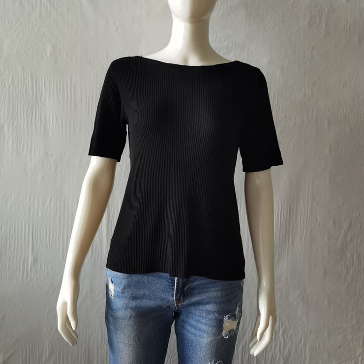 サマーニット リブ編み トップス | SUNSHINE CLOSET | 詳細画像4 