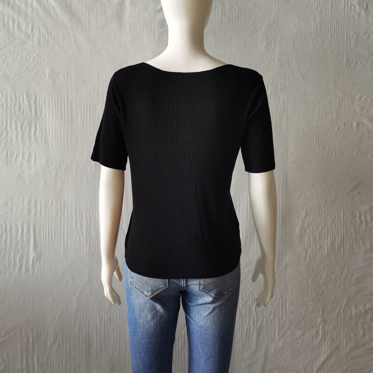 サマーニット リブ編み トップス | SUNSHINE CLOSET | 詳細画像6 