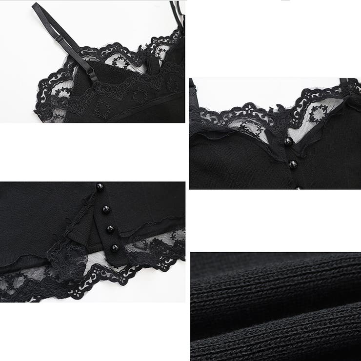 レース キャミソール 重ね着 | SUNSHINE CLOSET | 詳細画像3 