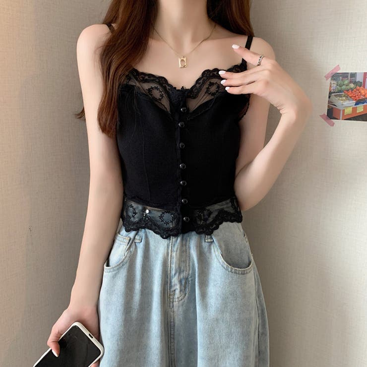 レース キャミソール 重ね着 | SUNSHINE CLOSET | 詳細画像7 