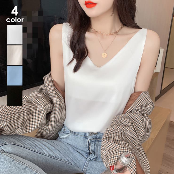 キャミソール トップス Vネック | SUNSHINE CLOSET | 詳細画像1 