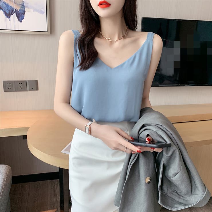 キャミソール トップス Vネック | SUNSHINE CLOSET | 詳細画像12 