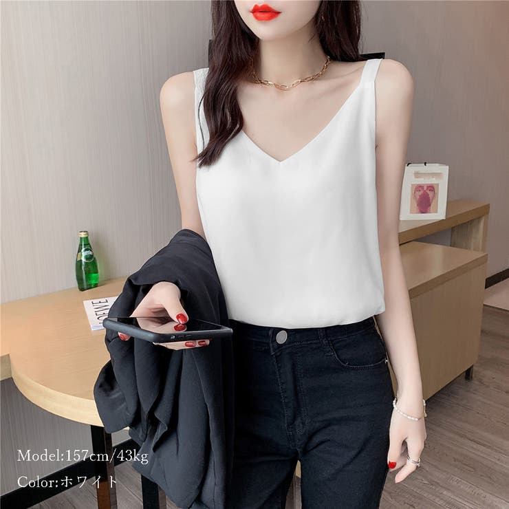 キャミソール トップス Vネック | SUNSHINE CLOSET | 詳細画像6 