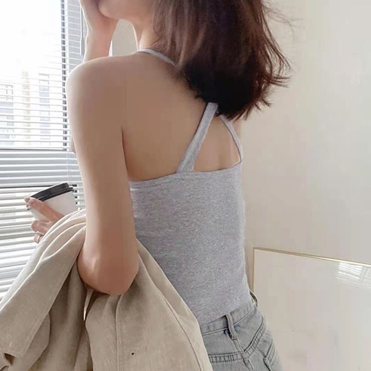 アシンメトリーキャミタンク 重ね着 春 | SUNSHINE CLOSET | 詳細画像15 