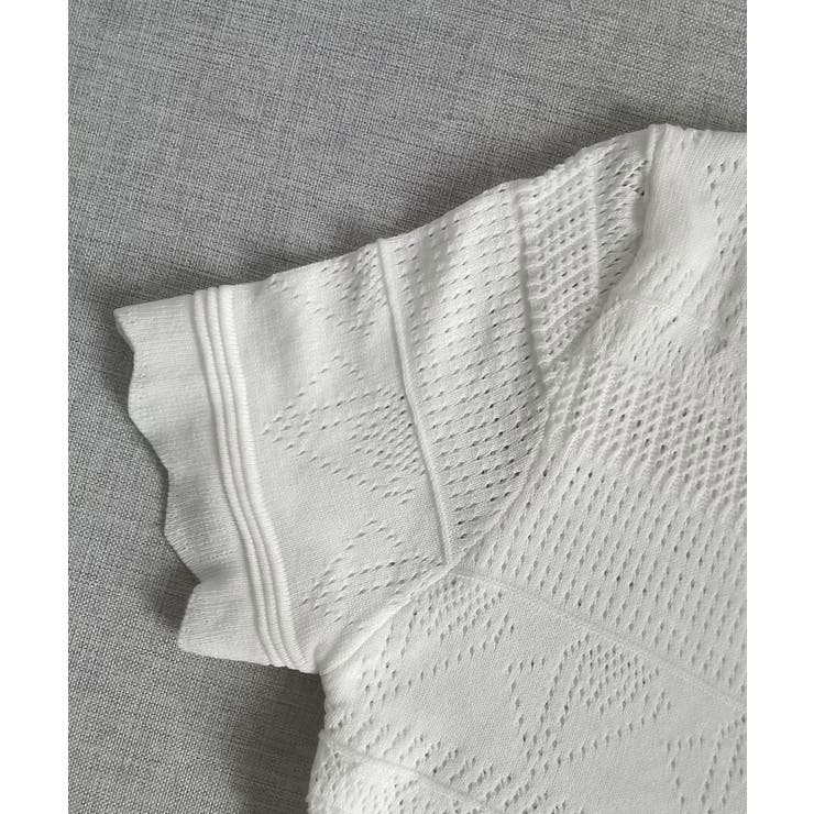 ニットカーディガン 韓国風透かしニット | SUNSHINE CLOSET | 詳細画像18