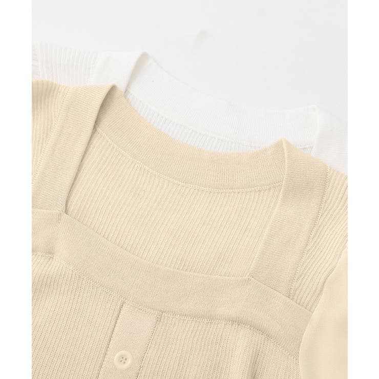 シャツブラウス 袖切り替え ニットソー | SUNSHINE CLOSET | 詳細画像18 